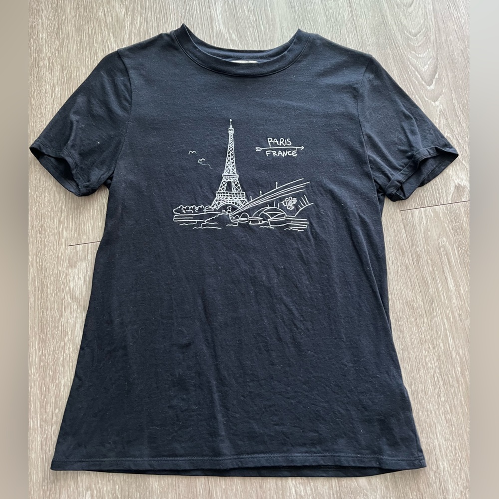 forever 21 paris graphic tee